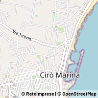 Map Cirò Marina