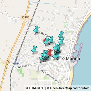 Mappa Via della Repubblica, 88811 Cirò Marina KR, Italia (0.3595)