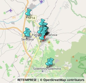 Mappa Via Alziator, 09041 Dolianova CA, Italia (1.0885)