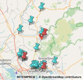 Mappa Via Alziator, 09041 Dolianova CA, Italia (10.4705)