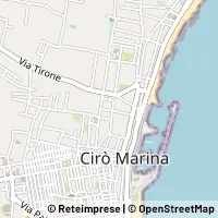 Kort Cirò Marina