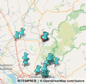 Mappa Via Giudicessa Benedetta, 09041 Dolianova CA, Italia (9.409)