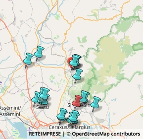 Mappa Via Giudicessa Benedetta, 09041 Dolianova CA, Italia (9.5285)