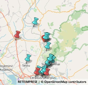 Mappa Via Giudicessa Benedetta, 09041 Dolianova CA, Italia (9.173)