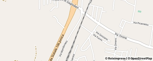 Mappa Cirò Marina