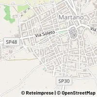 Karte Martano