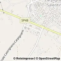 Karta Carpignano Salentino