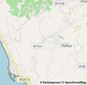 Mappa Via Pinuccio Fontana, 84068 Pollica SA, Italia (0.91154)