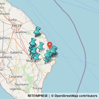 Mappa Località Baia dei Turchi, 73028 Otranto LE, Italia (12.172)