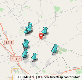 Mappa Carpignano Salentino, 73020 Carpignano Salentino LE, Italia (3.5825)