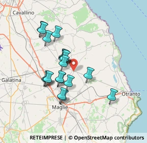 Mappa Carpignano Salentino, 73020 Carpignano Salentino LE, Italia (6.271)