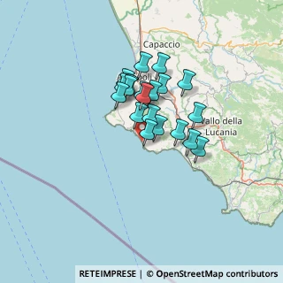 Mappa Via Marittima - Contrada Mezzatorre, 84070 San Mauro Cilento SA, Italia (10.2555)
