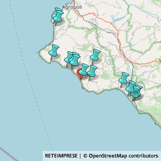 Mappa Via Marittima - Contrada Mezzatorre, 84070 San Mauro Cilento SA, Italia (7.84462)