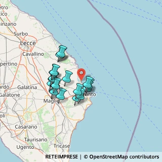 Mappa SP 366 Otranto S. Cataldo KM, 73028 Otranto LE, Italia (12.243)
