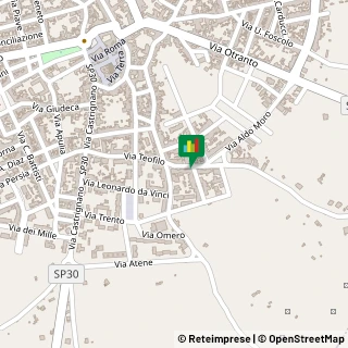 Mappa Via Teofilo, 58, 73025 Martano, Lecce (Puglia)