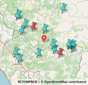 Mappa Via Sandro Pertini, 85030 San Chirico Raparo PZ, Italia (18.79294)