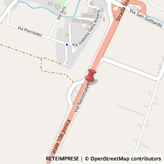 Mappa Via Nazionale, 51, 75025 Policoro, Matera (Basilicata)