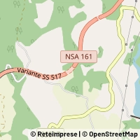 Map Caselle in Pittari