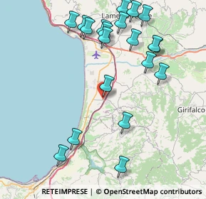 Mappa Viale Pietro Sonnino, 88022 Curinga CZ, Italia (10.267)