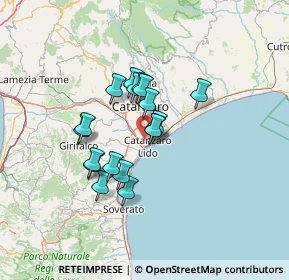 Mappa 88060 Catanzaro CZ, Italia (11.06)