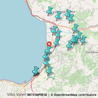 Mappa SS18, 88022 Curinga CZ, Italia (9.2865)