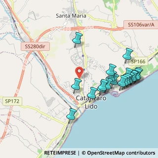 Mappa Via Istria, 88100 Catanzaro Lido CZ, Italia (2.3755)