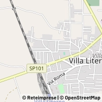 Mapa Villa Literno