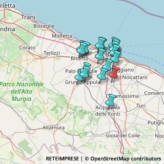 Mappa Via Caterino Vincenzo, 70025 Grumo Appula BA, Italia (12.0605)