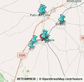 Mappa Via Alcide De Gasperi, 70025 Grumo Appula BA, Italia (2.88364)