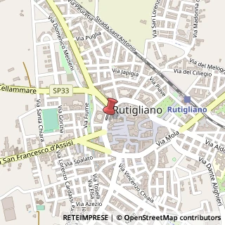 Mappa Corso Cairoli, 13c, 70018 Rutigliano, Bari (Puglia)