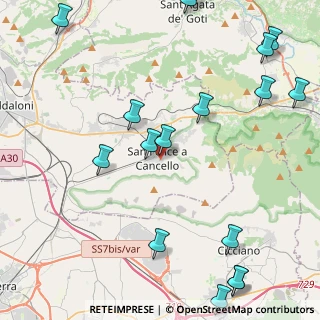 Mappa Via Concezione, 81027 San Felice A Cancello CE, Italia (6.36)