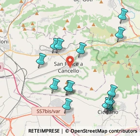 Mappa Via Concezione, 81027 San Felice A Cancello CE, Italia (4.93733)