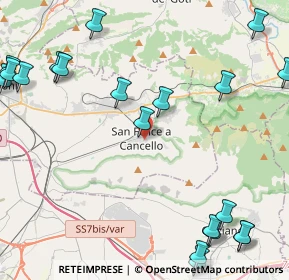 Mappa Via Concezione, 81027 San Felice A Cancello CE, Italia (6.648)