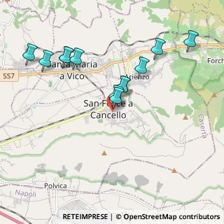 Mappa Via Concezione, 81027 San Felice A Cancello CE, Italia (2.0875)