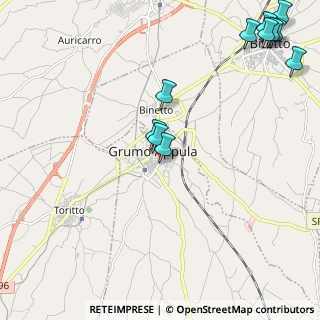 Mappa Via Giuseppe Verdi, 70025 Grumo Appula BA, Italia (3.02545)