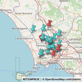 Mappa Via Milano, 81033 Casal di Principe CE, Italia (11.654)