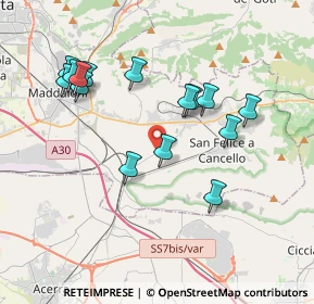 Mappa Via San Marco, 81027 San Felice a Cancello CE, Italia (3.98467)