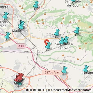 Mappa Via S. Marco, 81027 San Felice a Cancello CE, Italia (7.116)