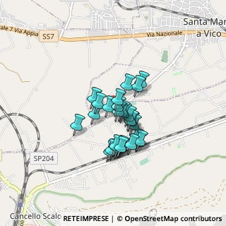 Mappa Via San Marco, 81027 San Felice a Cancello CE, Italia (0.60714)