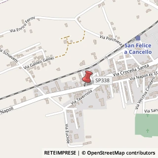 Mappa Via Napoli, 128, 81027 San Felice a Cancello, Caserta (Campania)