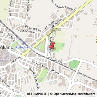 Mappa Via Antonio Meliota, 28, 70018 Rutigliano, Bari (Puglia)