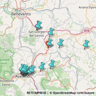 Mappa Via Pasquale Rossi, 83038 Montemiletto AV, Italia (11.269)