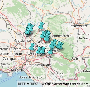 Mappa Talanico, 81027 San Felice a Cancello CE, Italia (9.7775)