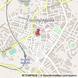 Mappa Via Monteverde, 30, 70025 Grumo Appula, Bari (Puglia)