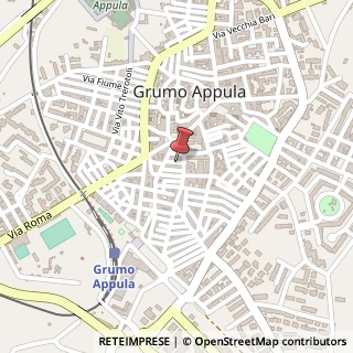 Mappa Via Giacomo Bozzi, 23, 70025 Grumo Appula, Bari (Puglia)