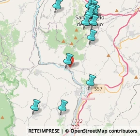 Mappa Via Santa Lucia, 83010 Tufo AV, Italia (5.43933)