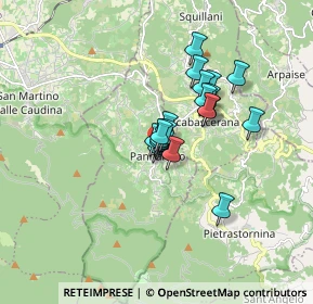 Mappa Via Irpinia, 82017 Pannarano BN, Italia (1.1555)