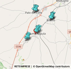 Mappa Via Mercadante, 70025 Grumo Appula BA, Italia (3.58)