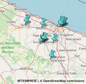 Mappa Via Mercadante, 70025 Grumo Appula BA, Italia (11.985)