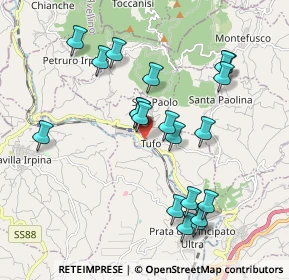 Mappa Via Gaetano Di Marzo, 83010 Tufo AV, Italia (2.0855)